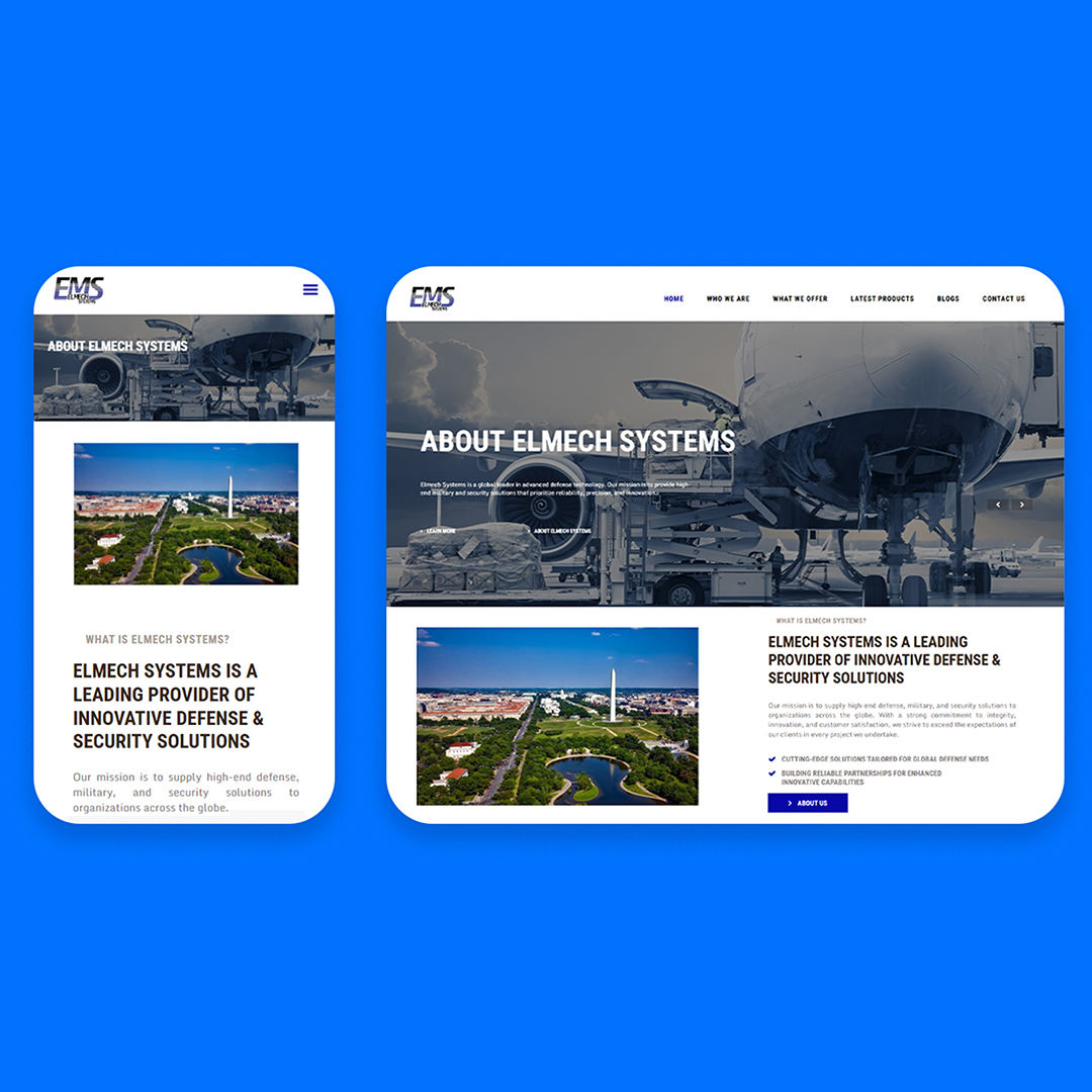 Elmech Systems Website